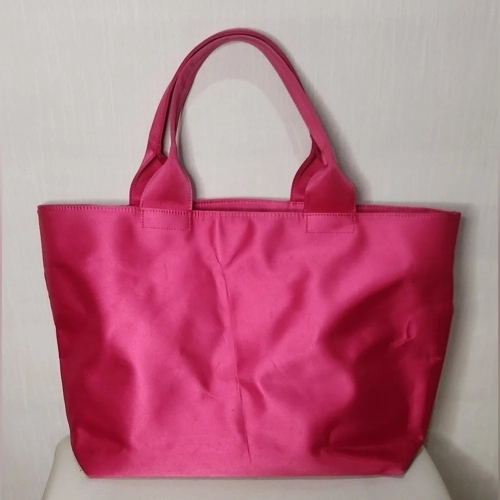 VICTORIA SECRET TOTE BAG used pink color in good condition - Picture 2 of 6